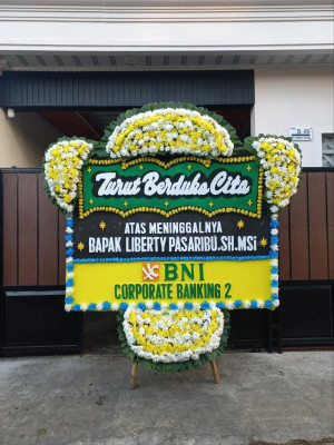 Papan Bunga Duka di Eka Marga