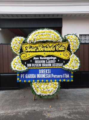 Papan Bunga Duka di Eka Marga