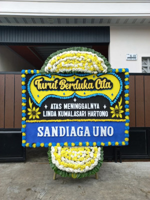 Papan Bunga Duka di Eka Marga