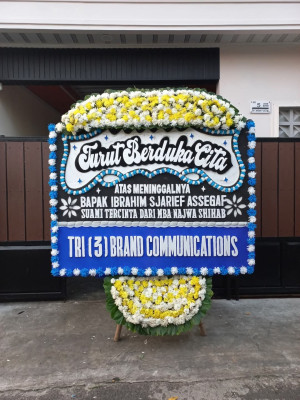 Papan Bunga Duka di Eka Marga